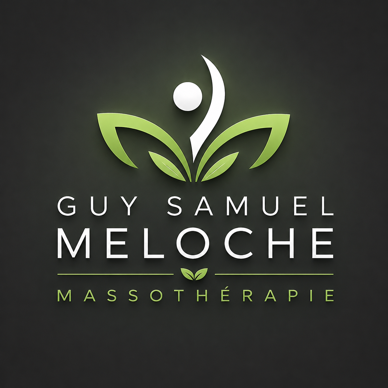 logo guy samuel meloche massotherapie